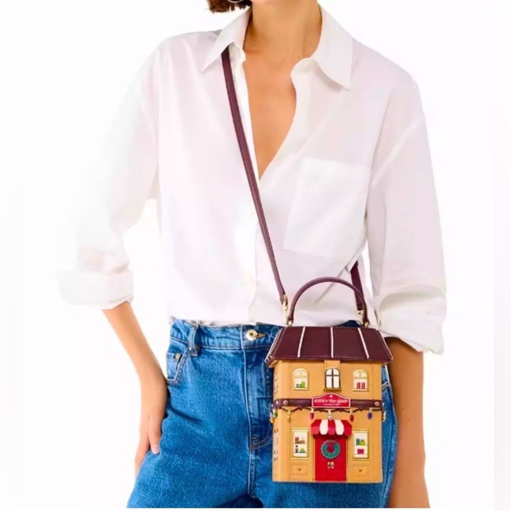 NWT Kate Spade “Kate’s Toy Shop” House Bag – Holiday Novelty Crossbody - Picture 2 of 7